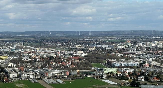 Bremen aus der Vogelperspektive