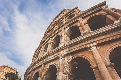 Photo by Melanie van Leeuwen Ein Bild vom Colosseum
