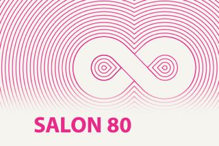 (c) Bremer Volkshochschule Das Bild zeigt die Lernsalon Grafik in Magenta.