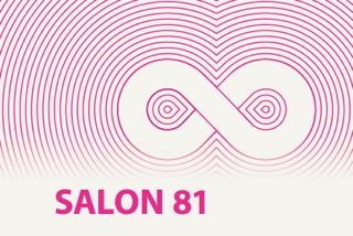 (c) Bremer Volkshochschule Das Bild zeigt die Lernsalon Grafik in Magenta.